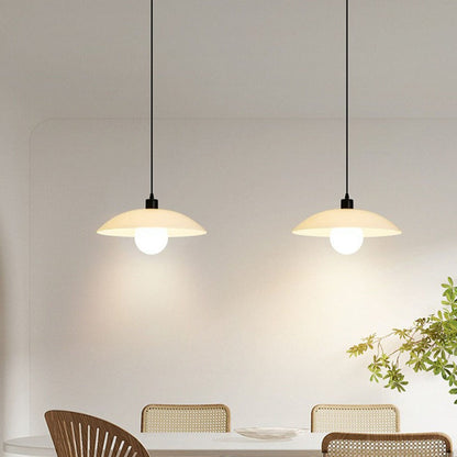 Aiko – Lampe suspendue japonaise style crème