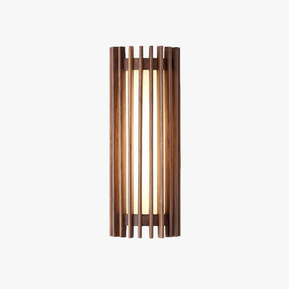 Yara – Lampe murale en noyer