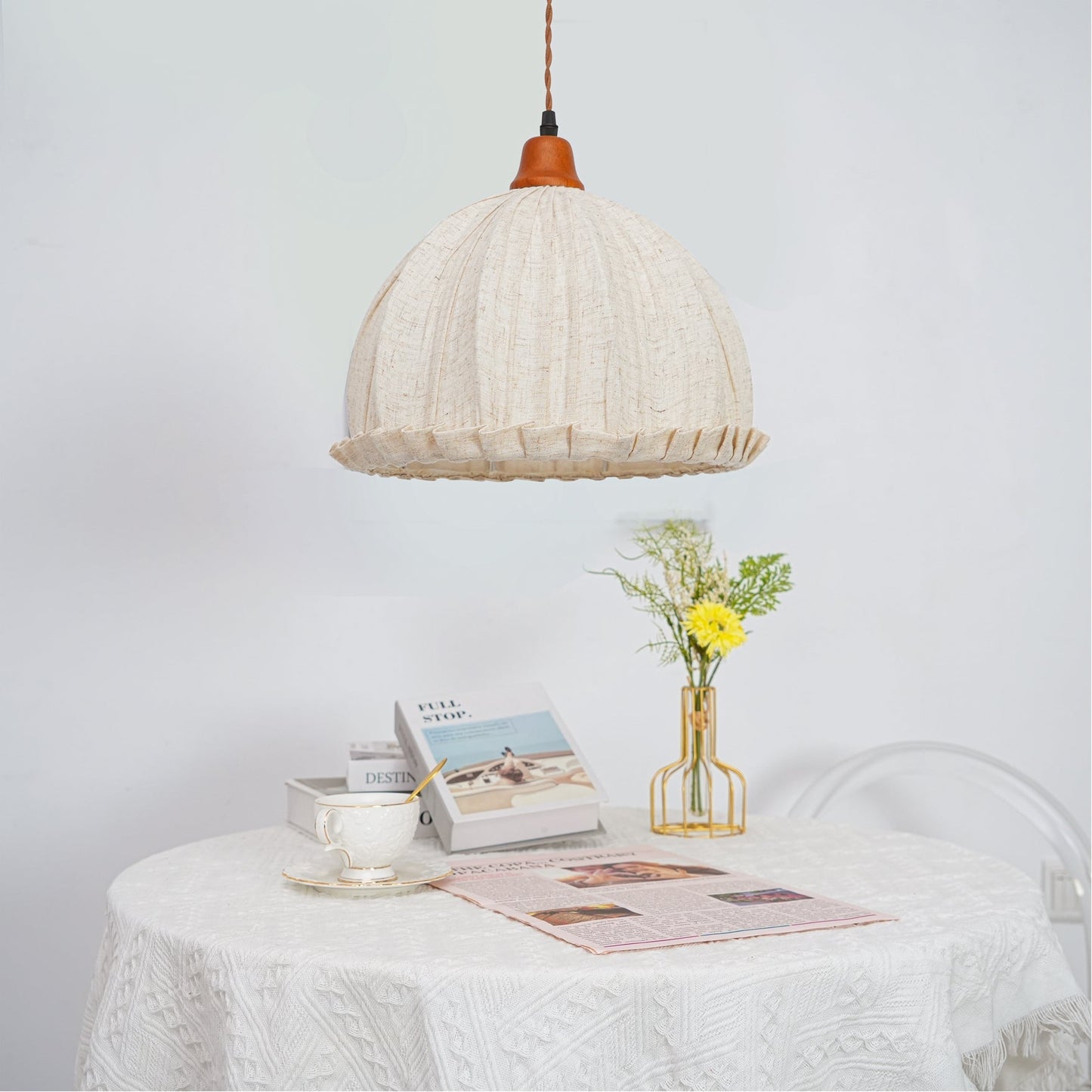Yna – Lampe suspendue en tissu
