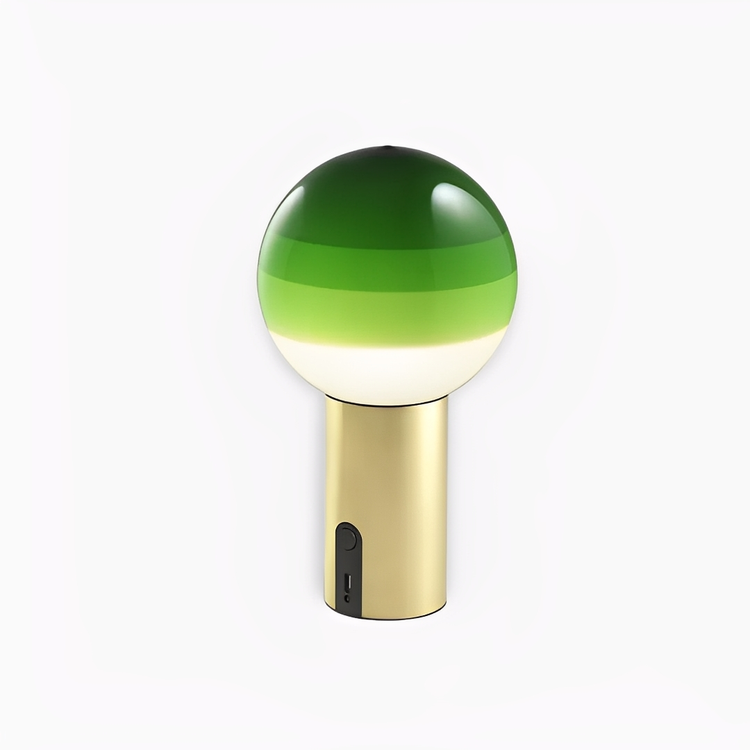 Orbis – Lampe en verre personnalisée design planète