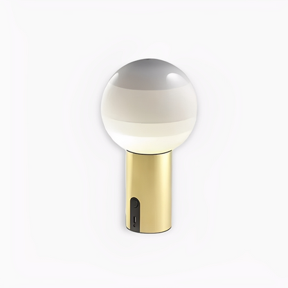 Orbis – Lampe en verre personnalisée design planète