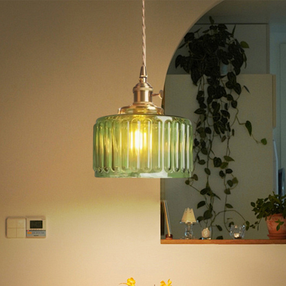 Vionna – Lustre Créatif en Laiton et Verre