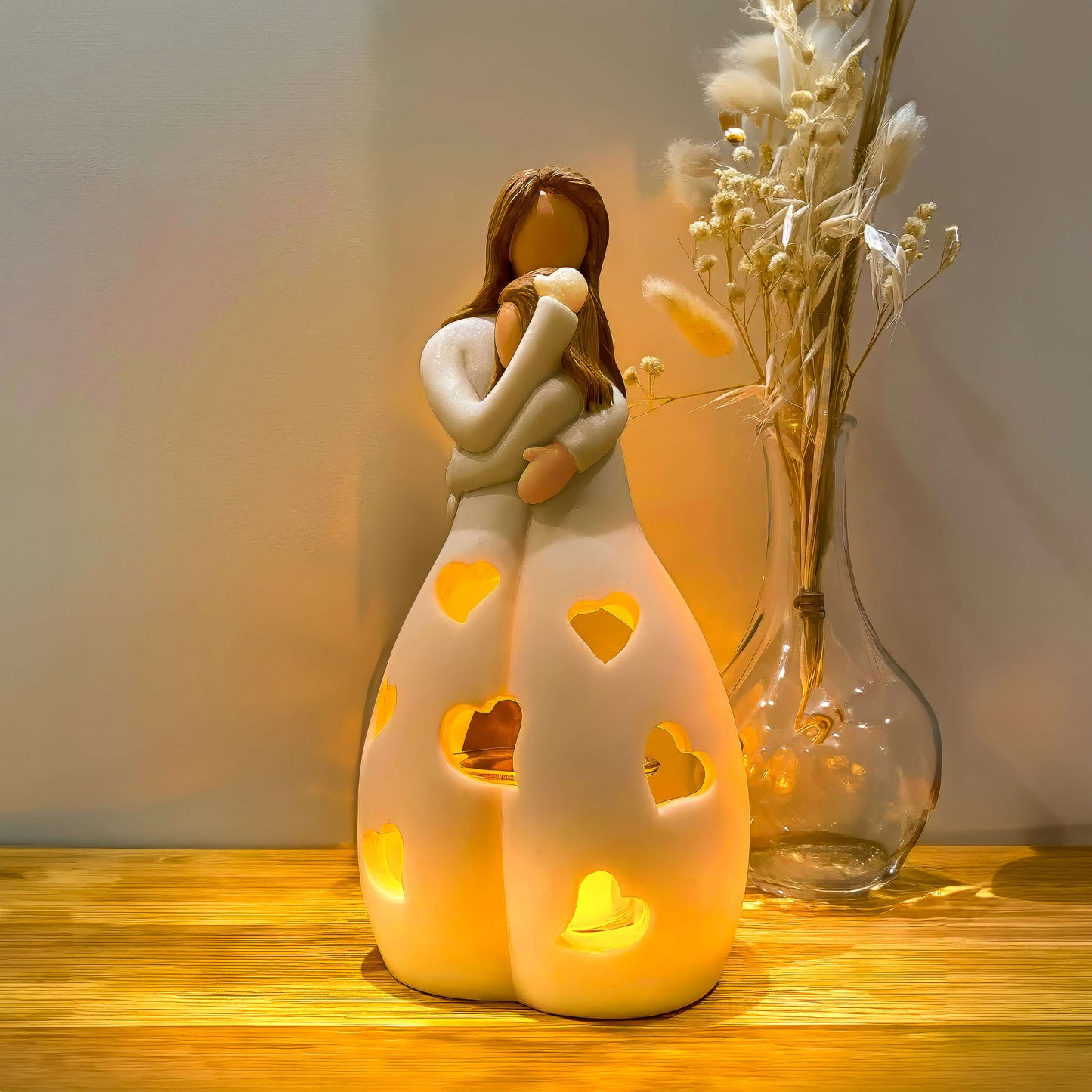 FlammeÉternelle – Lampe LED romantique, symbole d’un amour infini