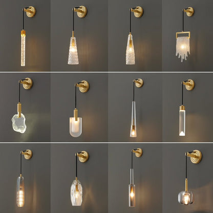 Selina – Applique en cristal dans le style Light-Luxury