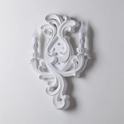 Kristel – Lampe murale française en plâtre