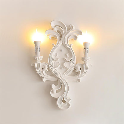 Kristel – Lampe murale française en plâtre