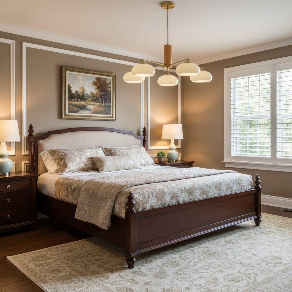 Roni – Lustre Ovale Persimmon