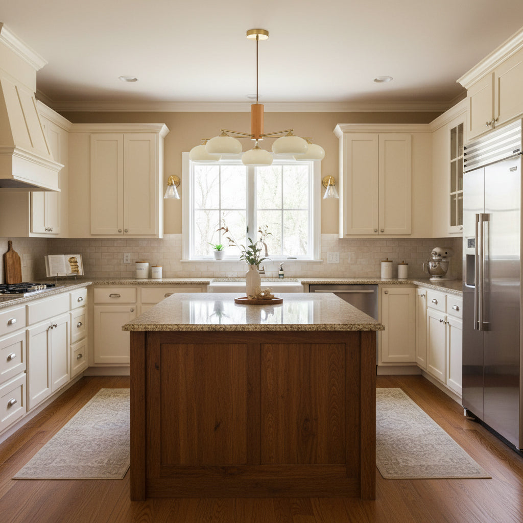 Roni – Lustre Ovale Persimmon