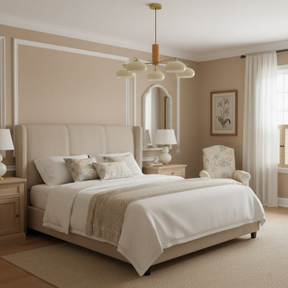 Roni – Lustre Ovale Persimmon