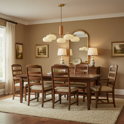 Roni – Lustre Ovale Persimmon