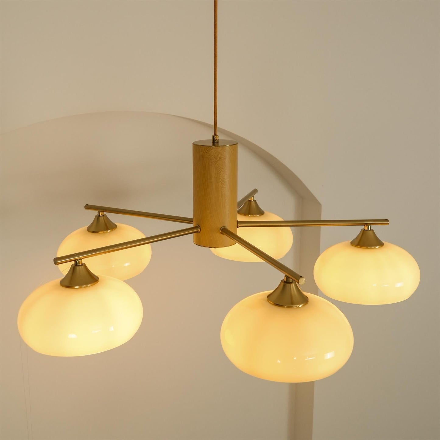 Valentina – Lustre en verre nordique