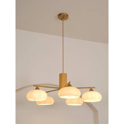 Roni – Lustre Ovale Persimmon