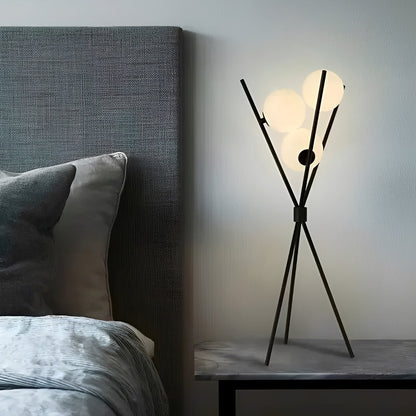 Analie – Lampe sur pied minimaliste design lune