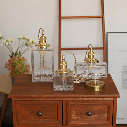 Kian – Lampe Suspendue en Verre Élégante