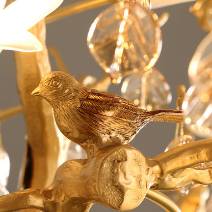 Fiori – Lustre en verre de cuivre