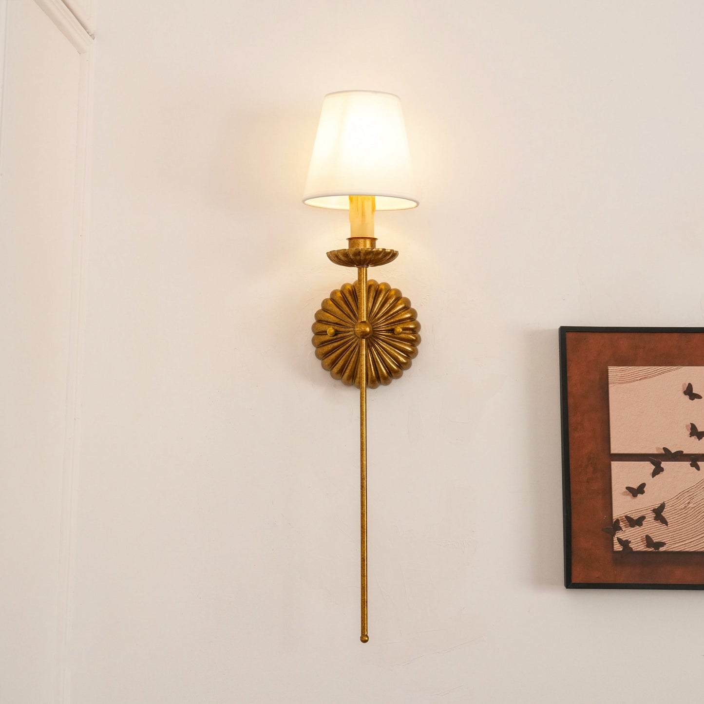 Kristy – Lampe Murale Antique en Design de Bougie