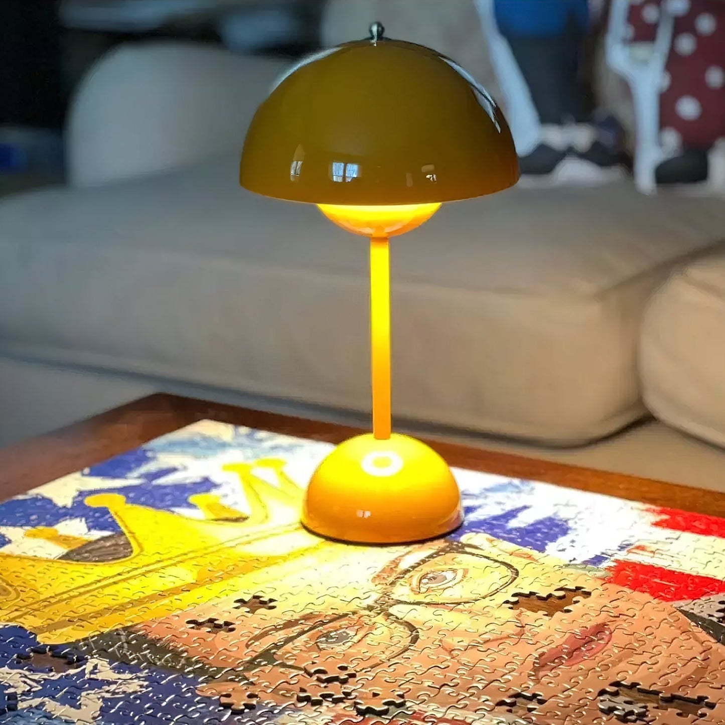 Sandy – Lampe de Table Portable Pot de Fleurs