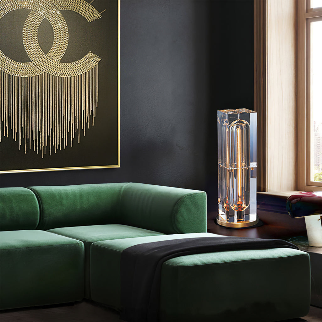 Gera – Lampe de table en cristal