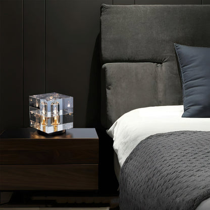 Gera – Lampe de table en cristal