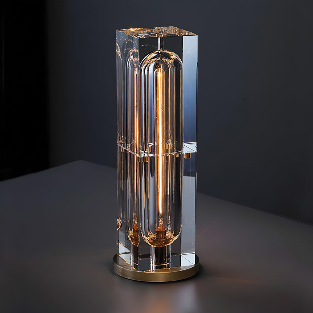 Gera – Lampe de table en cristal