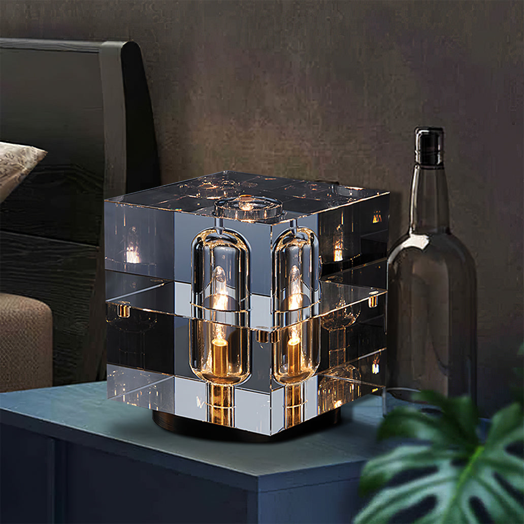 Gera – Lampe de table en cristal