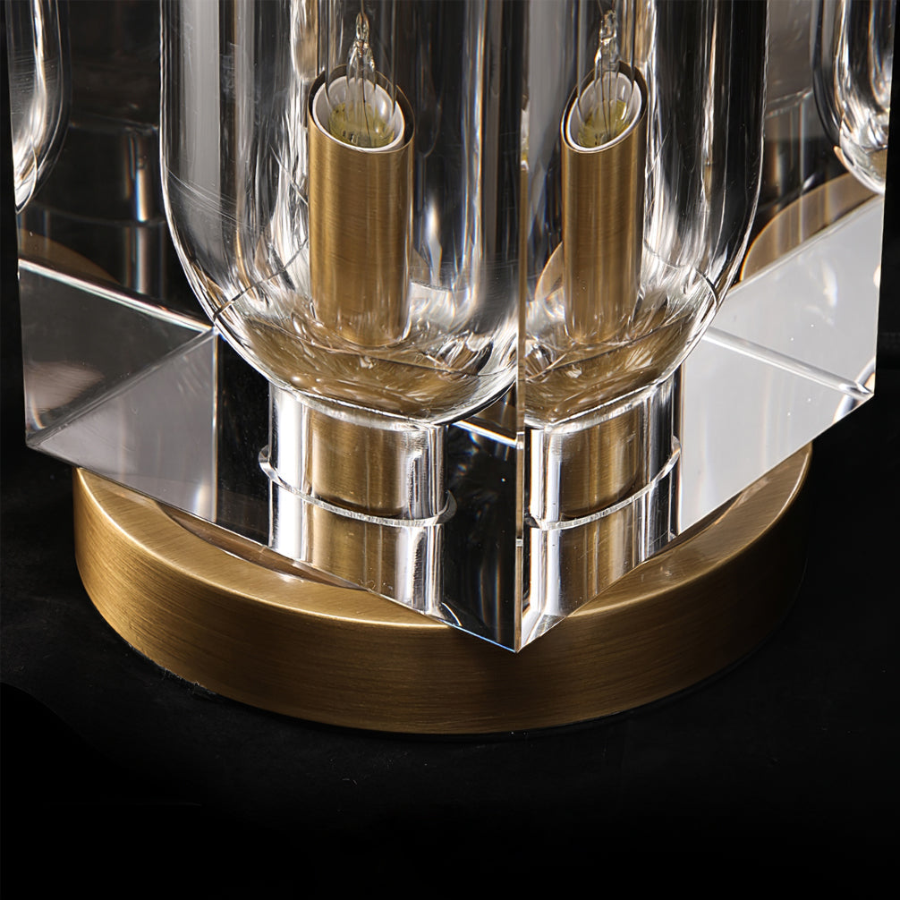 Gera – Lampe de table en cristal