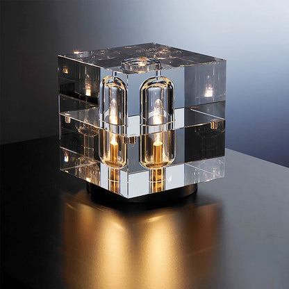 Gera – Lampe de table en cristal