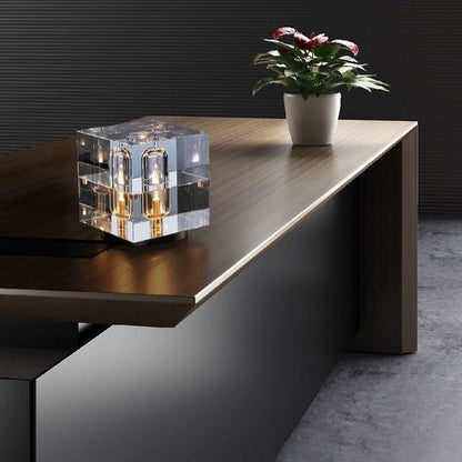 Gera – Lampe de table en cristal