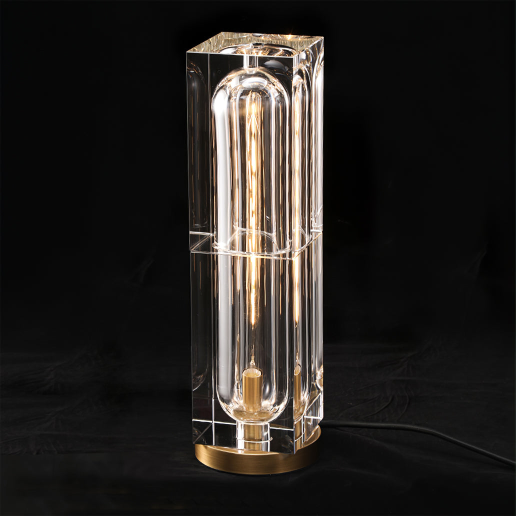 Gera – Lampe de table en cristal