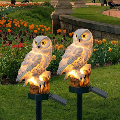 Lumo – Lampe Solaire Chouette pour Jardin & Terrasse