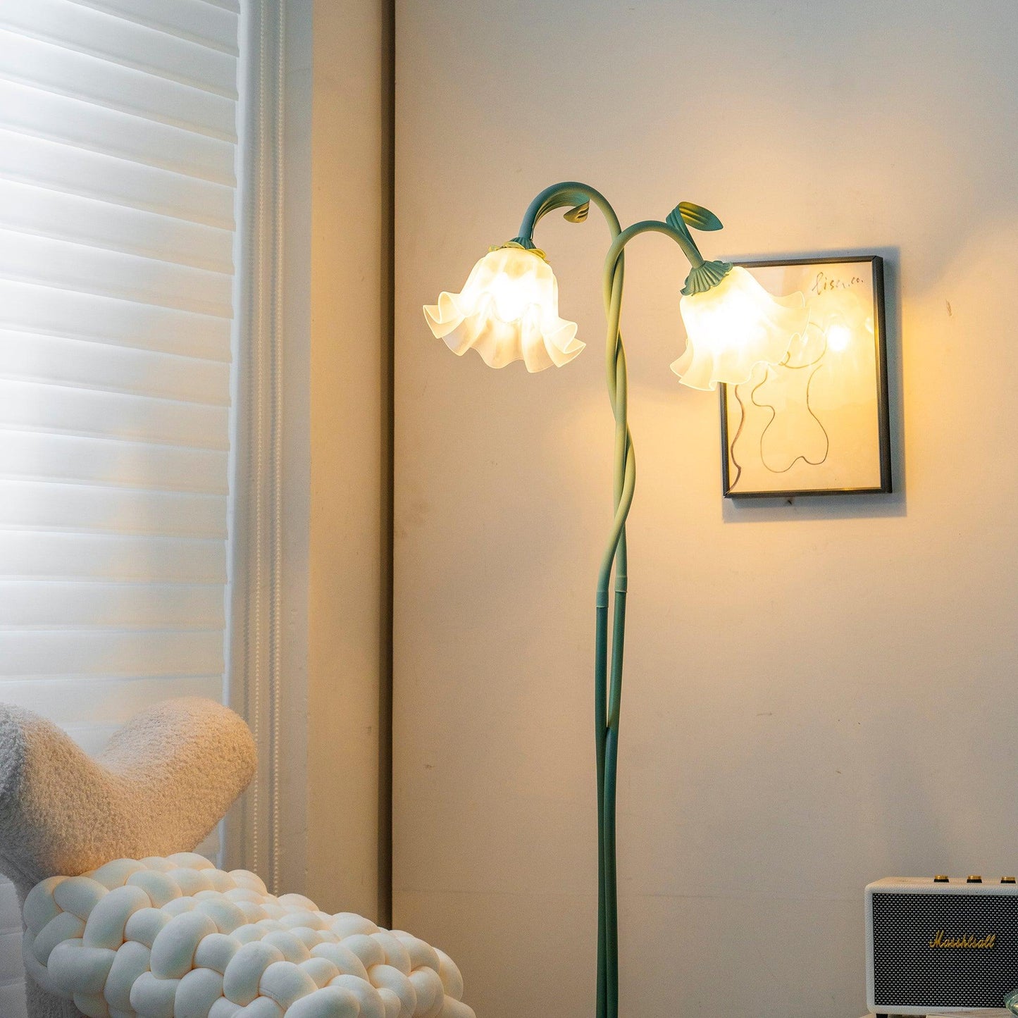 Elska – Calla Fleurs Lampe de Sol