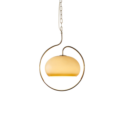 Ashley – Plafonnier rétro en crème