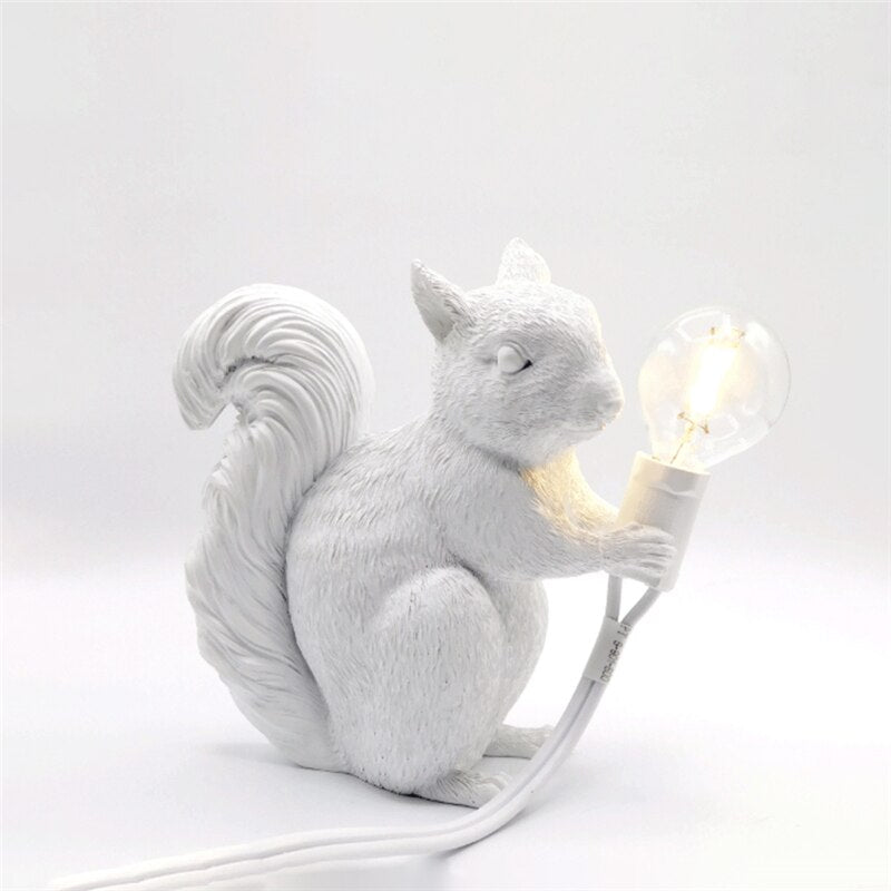 Kitsune – Lampe de table écureuil designer mignonne