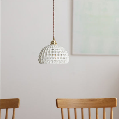 Elinor – Lampe suspendue en cuivre scandinave