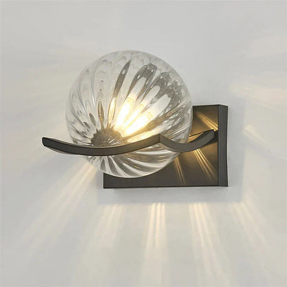 Nolan – Applique murale LED moderne en verre