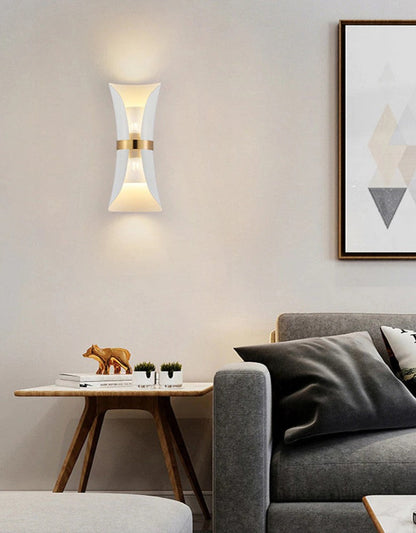 Simplelamp - Applique murale européenne moderne avec design en forme de boucle