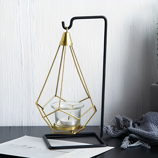 Julian – Porte-bougie Diamant Suspendu