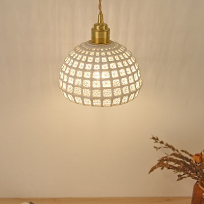 Elinor – Lampe suspendue en cuivre scandinave