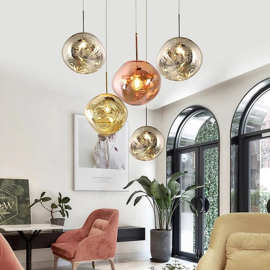 Orilux – Lampe suspendue LED minimaliste en verre