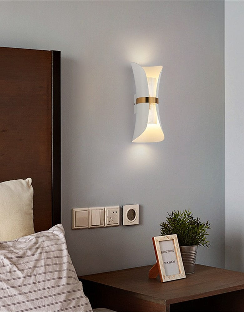 Simplelamp - Applique murale européenne moderne avec design en forme de boucle