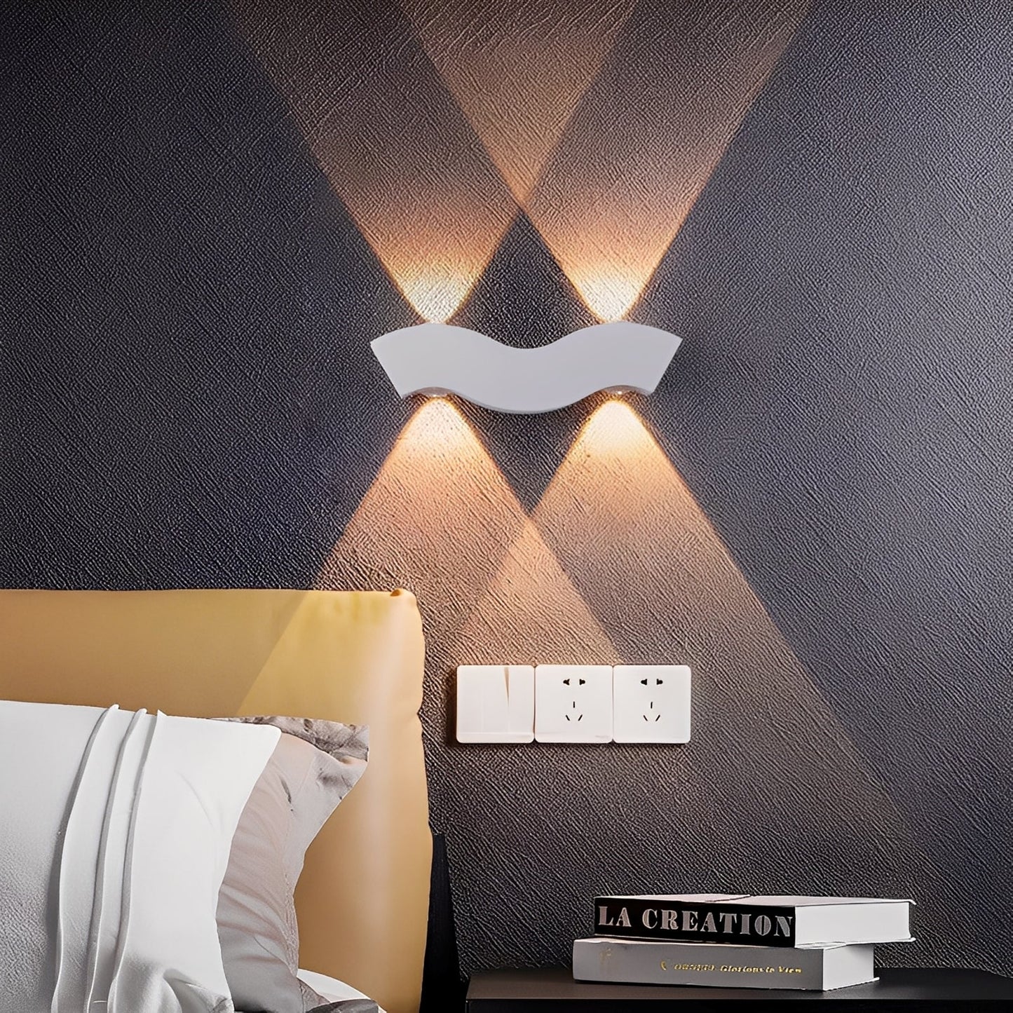 Ragnarok – Applique murale extérieure moderne LED
