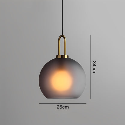 Yoroi – Boule & Cylindre Suspension en Verre