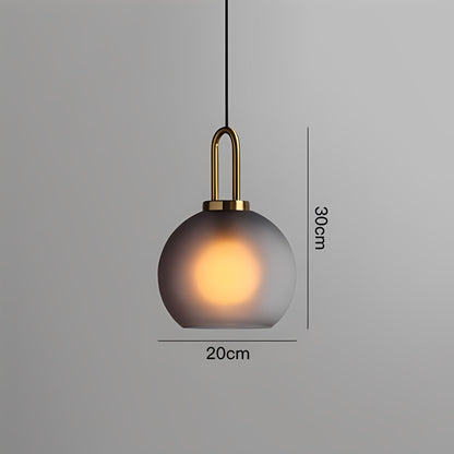 Yoroi – Boule & Cylindre Suspension en Verre