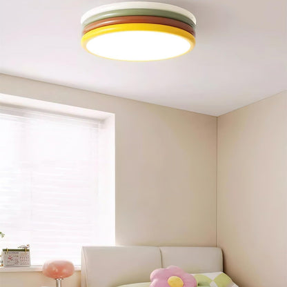 Akira – Lampe de plafond colorée dans le style nordique