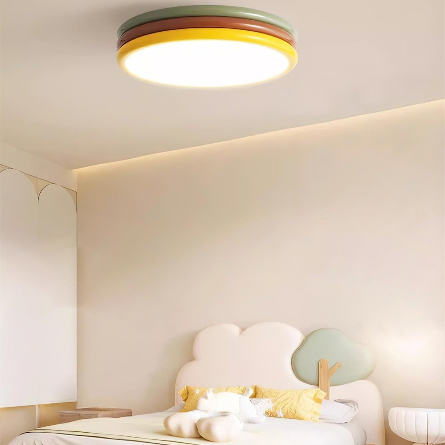 Akira – Lampe de plafond colorée dans le style nordique