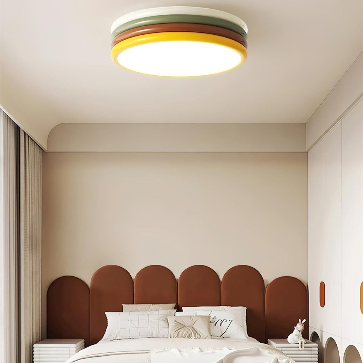 Akira – Lampe de plafond colorée dans le style nordique