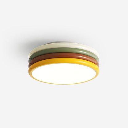 Akira – Lampe de plafond colorée dans le style nordique
