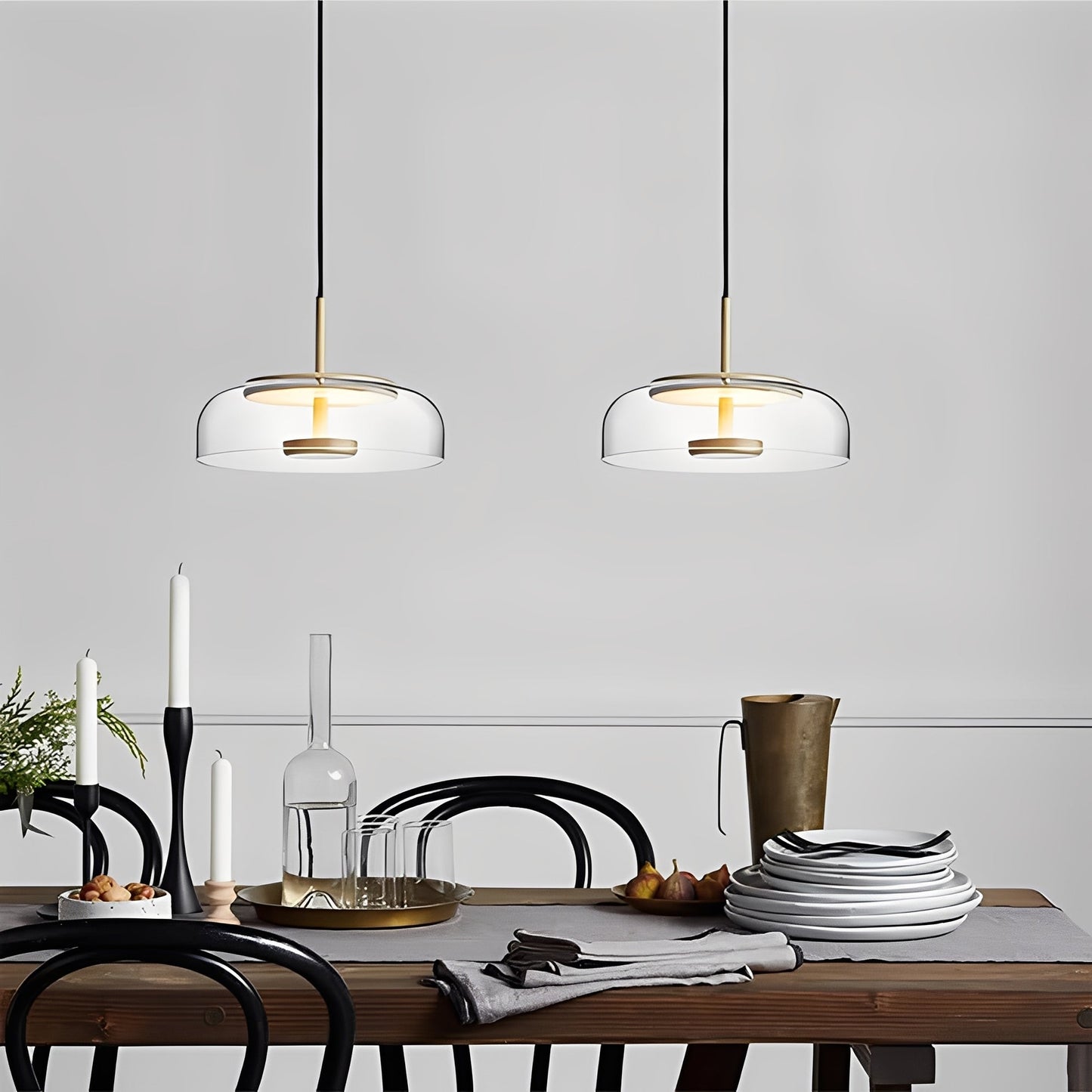 Marlie – Lampe Pendante en Verre Nordique