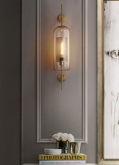 Thatcher - Applique murale moderne avec design lumineux en nid d'abeille