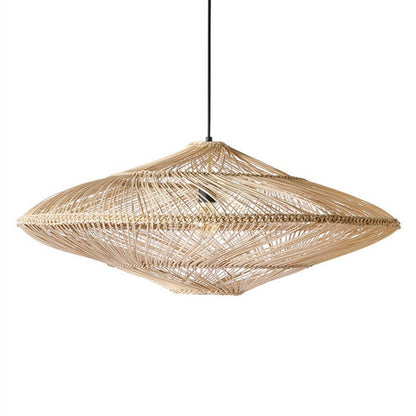 Rotana – Lampe suspendue vintage en rattan
